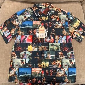RSVLTS Rocky “No East Way Out” short sleeve button-up